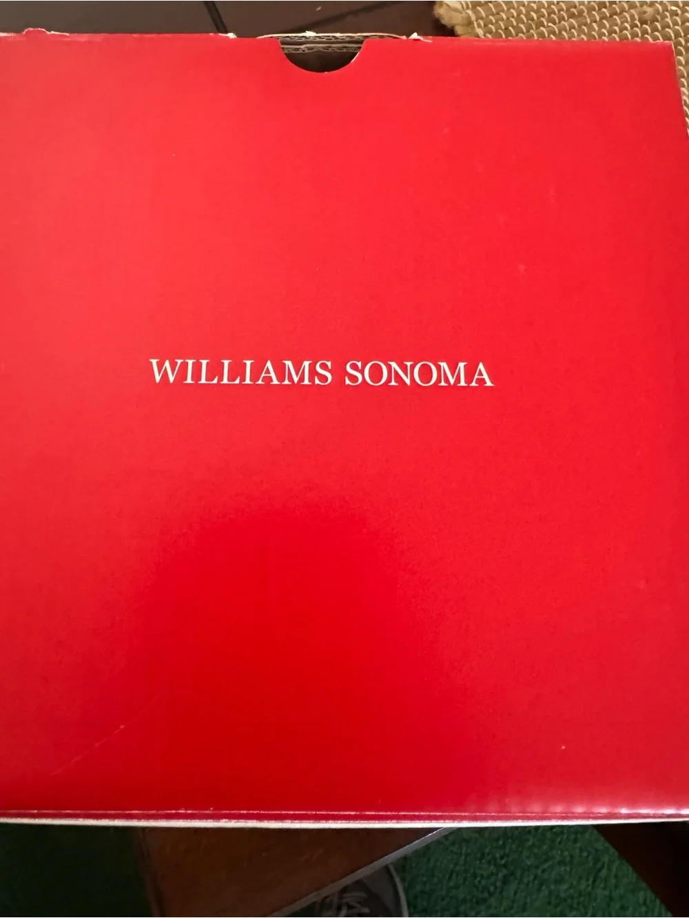 William Sonoma Peanits Holiday Tumbler 9oz Set - Red Trim (Set of 4) new in box